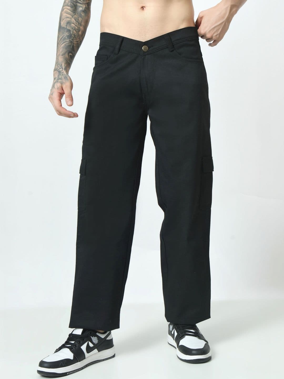 R.Code by The Roadster Life Co. Men Classic Regular Fit Mid-Rise Stretchable Jeans - view 1