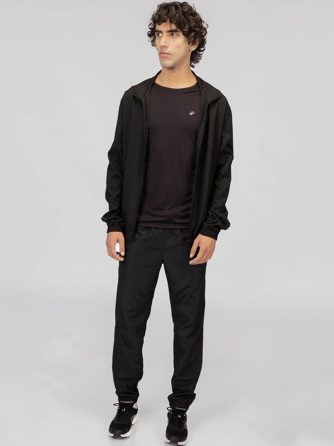 Decathlon Domyos - Men Black Breathable Gym Jacket - view 1