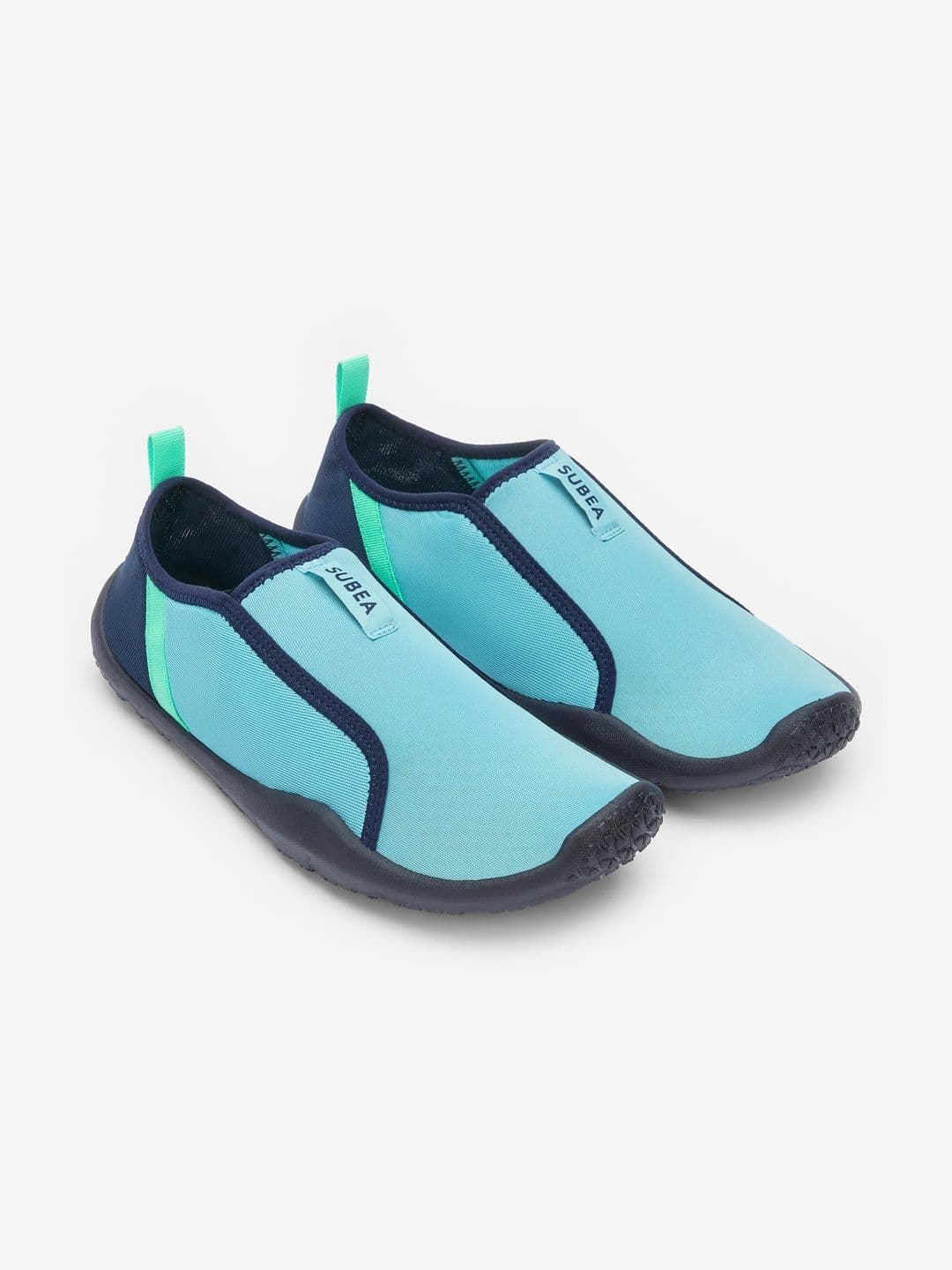 Decathlon Subea - Adults Blue Aqua Shoes 120 Elasticated Water Shoes - view 1