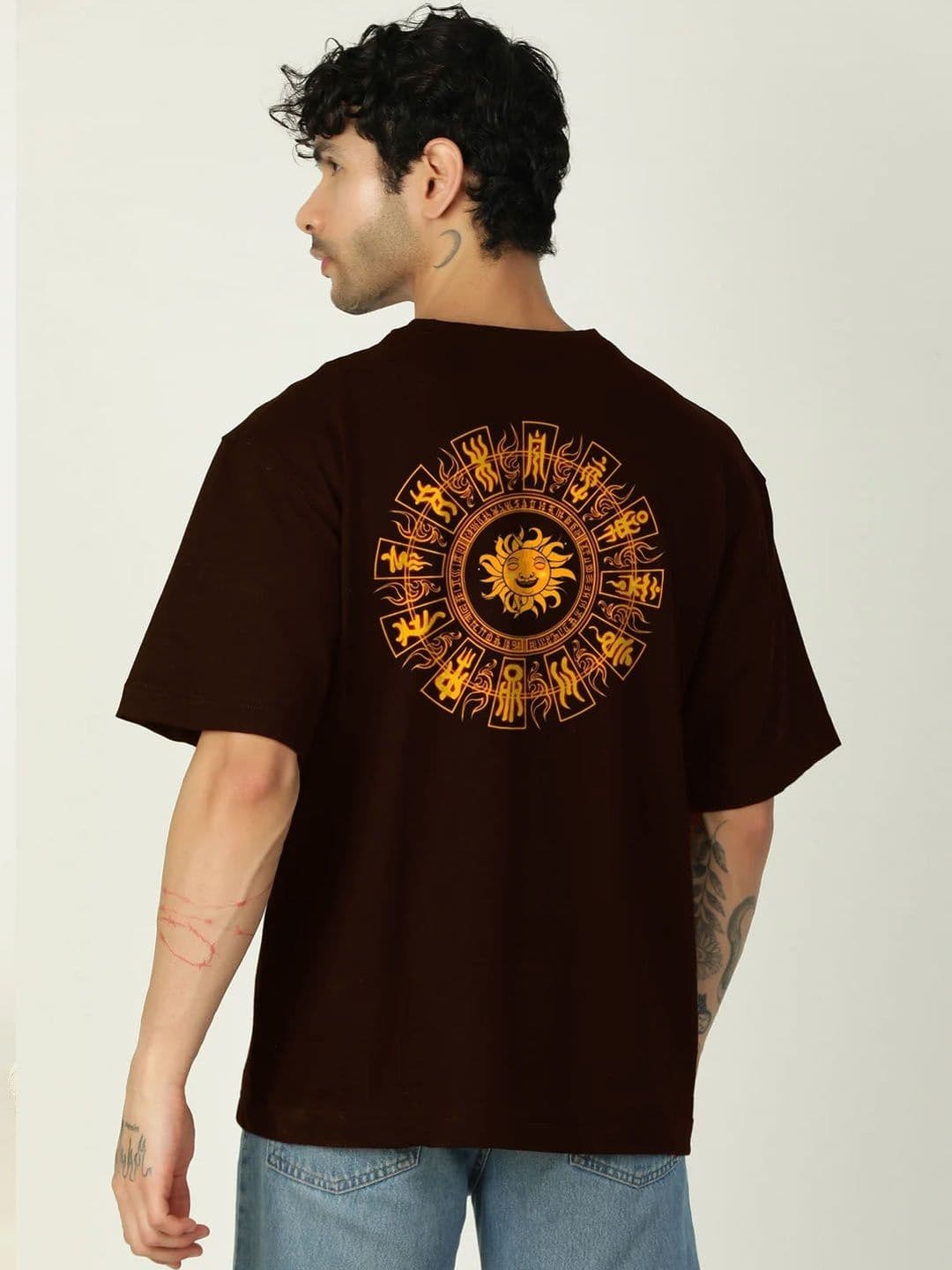 Kook N Keech Men Printed Pure Cotton Bio Finish T-shirt - view 1
