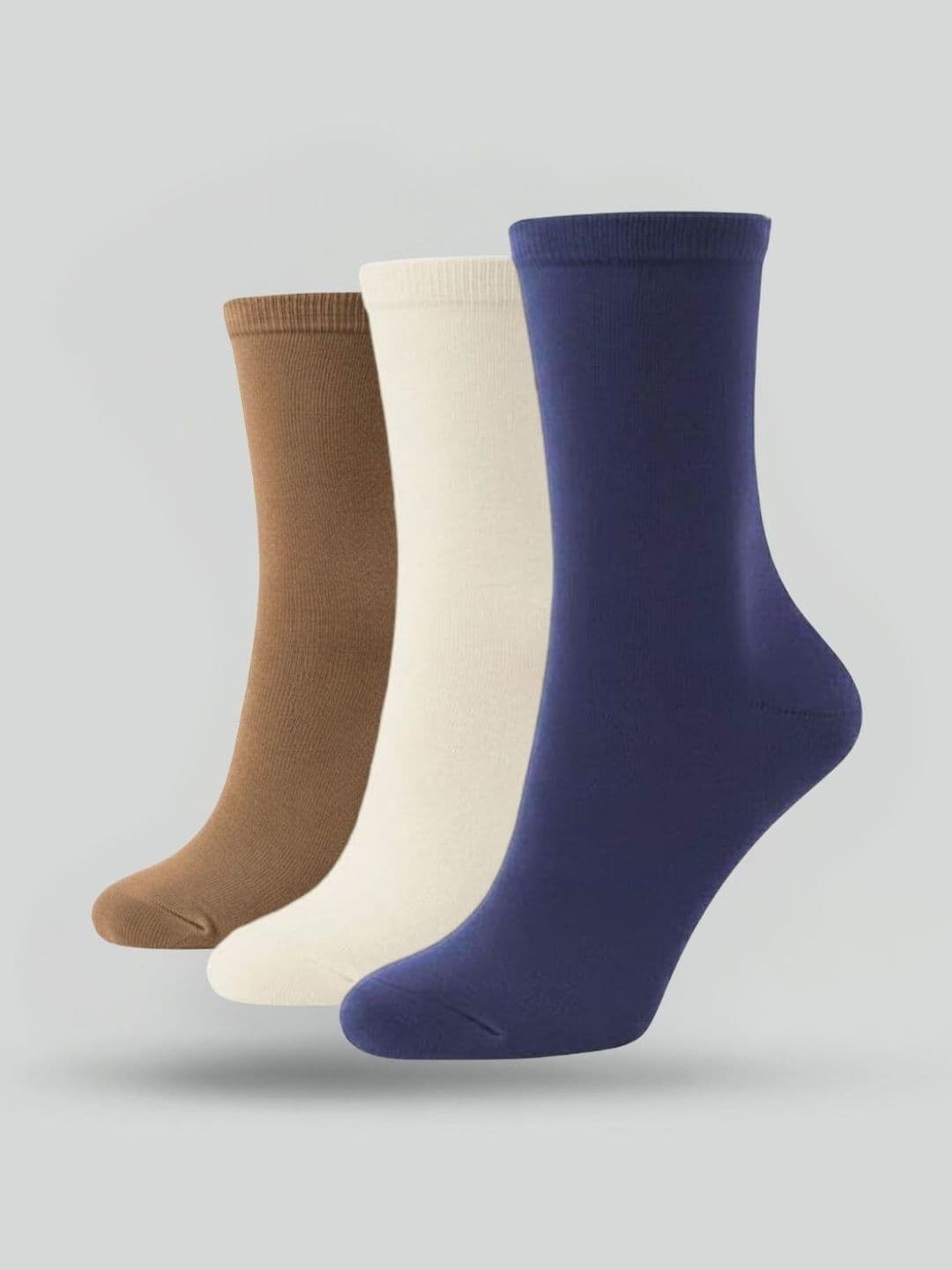 Sockscarving Men Pack Of 3 Bamboo Calf Length Socks - view 1