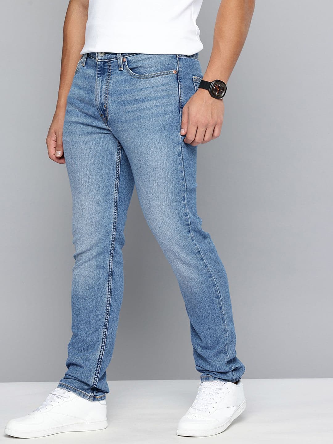 Levis Men 511 Slim Fit Heavy Fade Stretchable Jeans - view 1