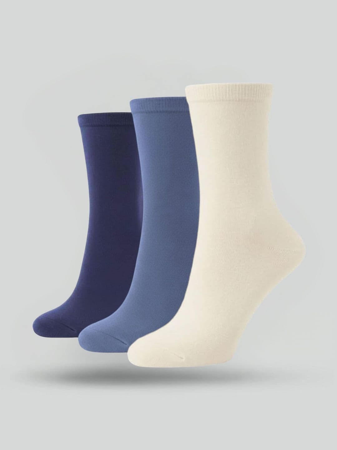 Sockscarving Men Pack Of 3 Bamboo Calf Length Socks - view 1
