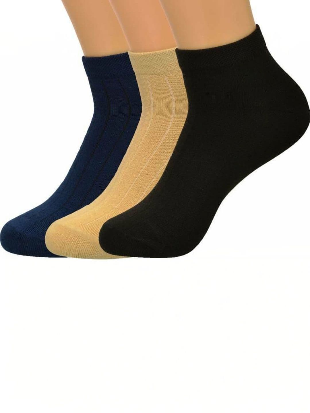 MERCEHIVE Men Pack of 3 Cotton Socks - view 1