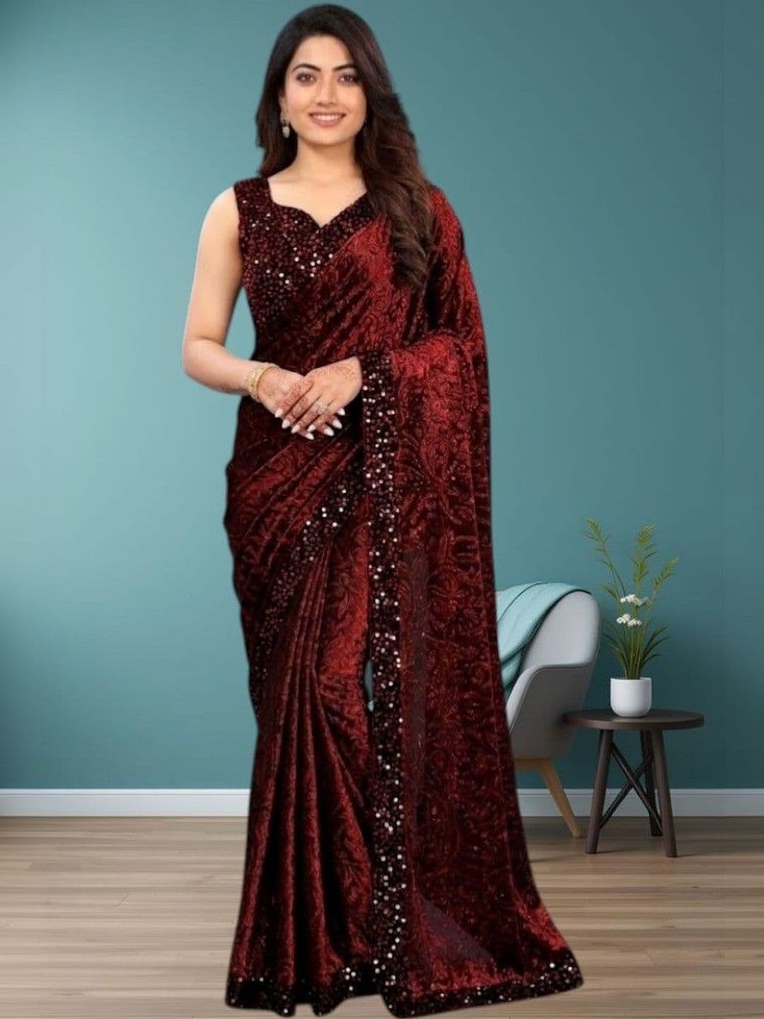 Miracle TEX Ethnic Motifs Designer Saree - view 1