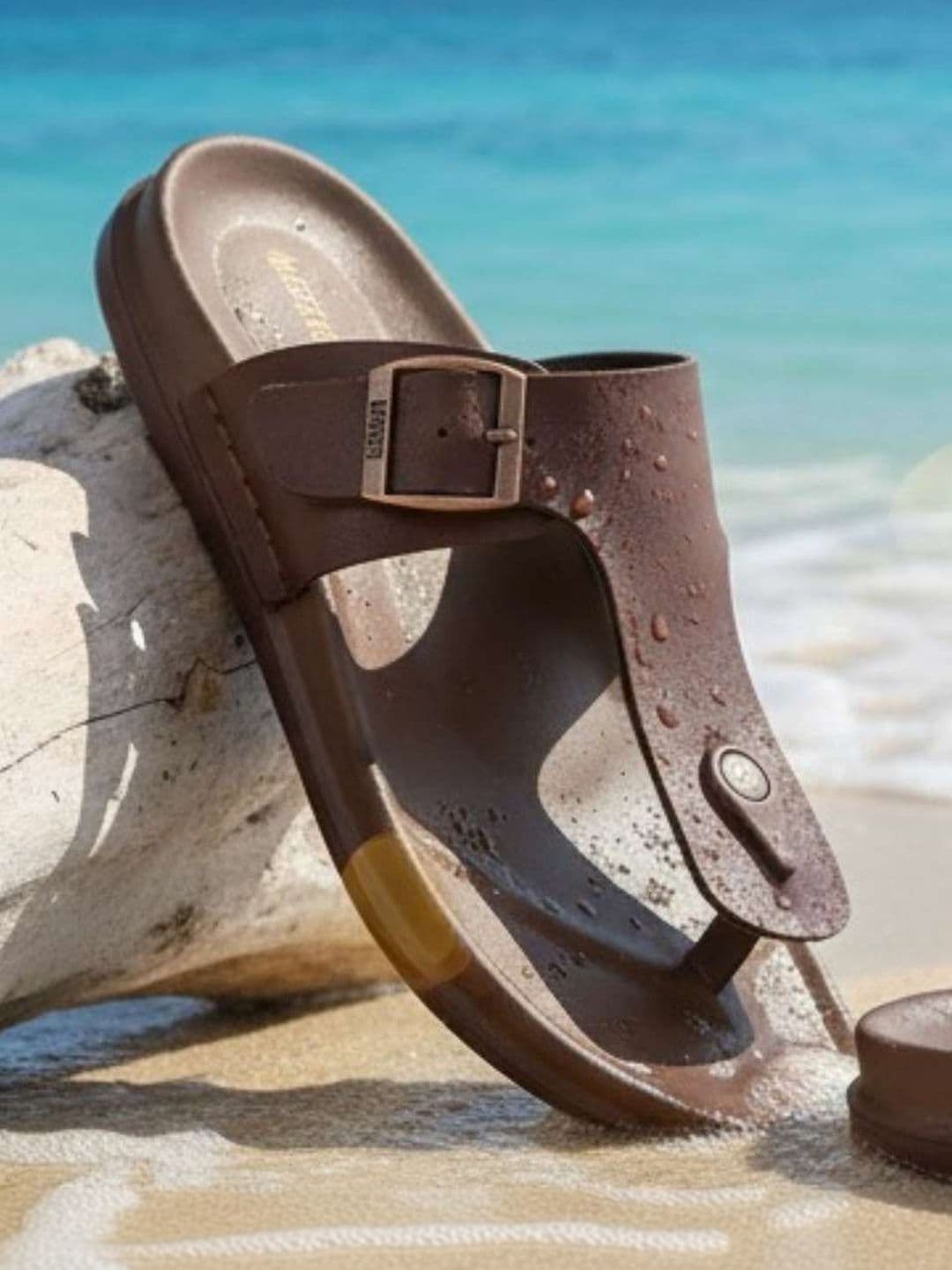 LEHAR Men Ethnic PU Comfort Sandals - view 1