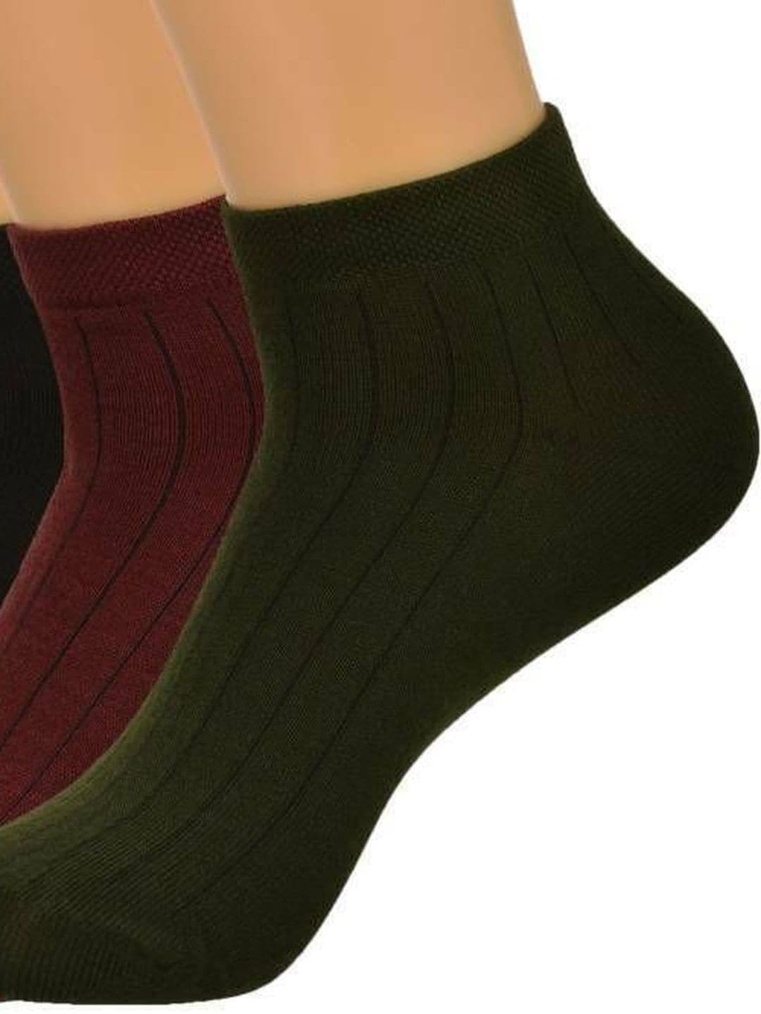 MERCEHIVE Men Pack of 3 Cotton Socks - view 1