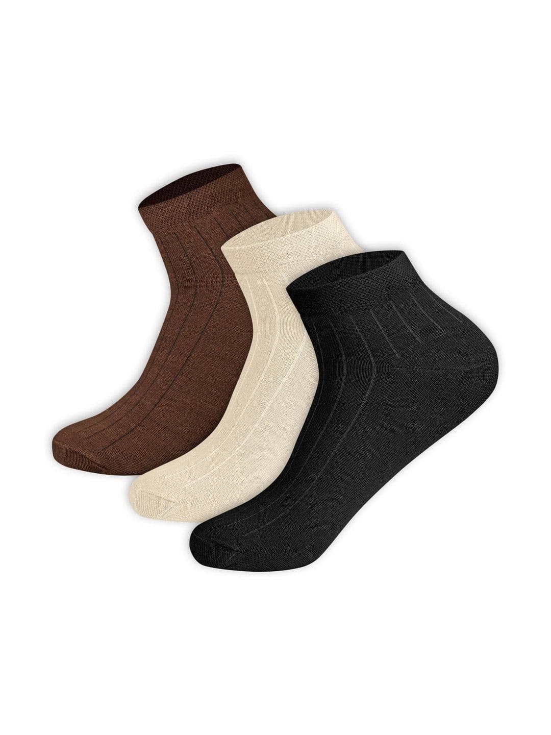 MERCEHIVE Men Pack of 3 Cotton Socks - view 1