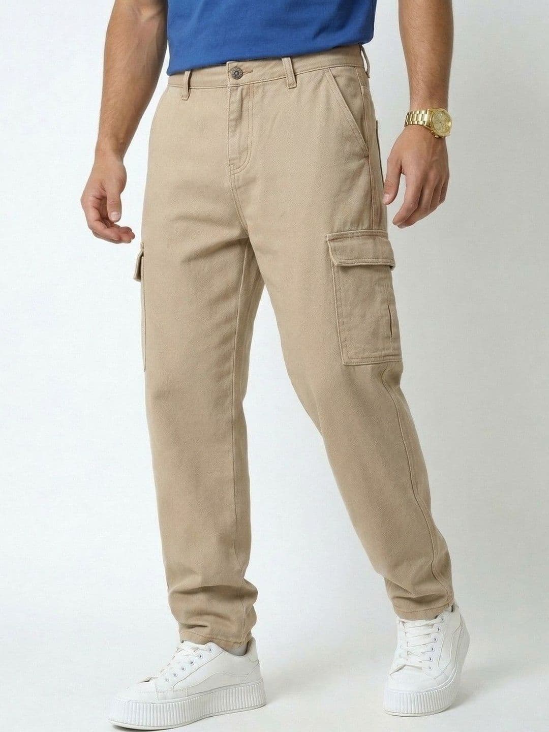 glitchez Men Relaxed Fit Mid-Rise Jeans