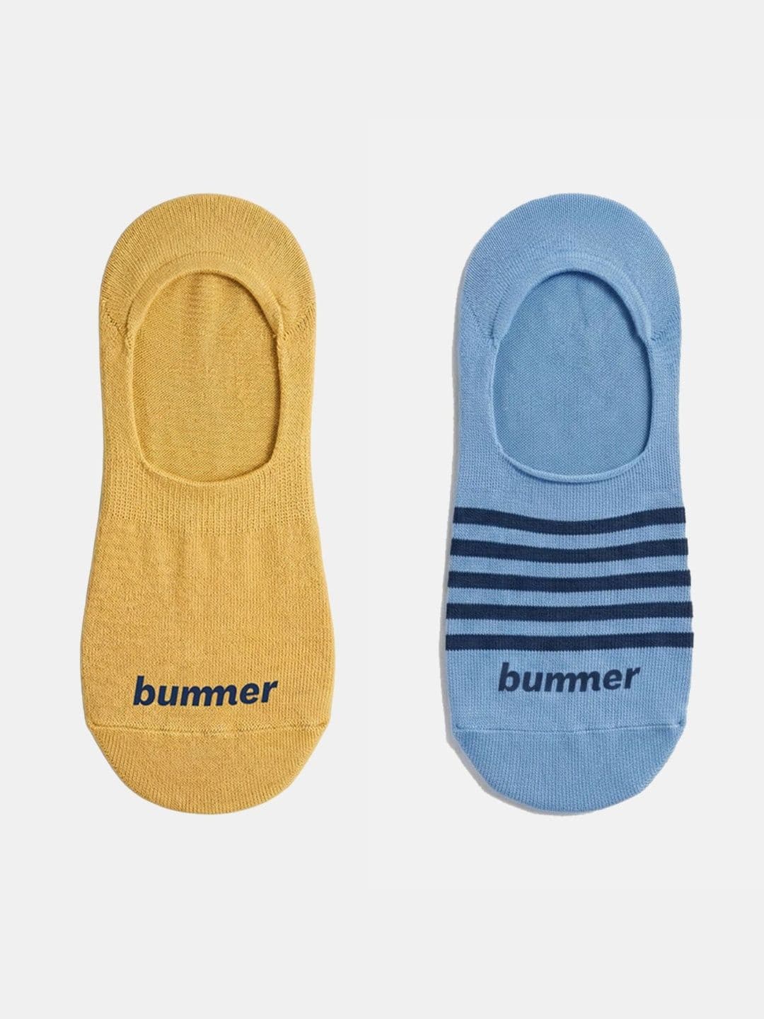 bummer Unisex Pack of 2 Cotton Assorted Patterned Ankle Length Socks - view 1