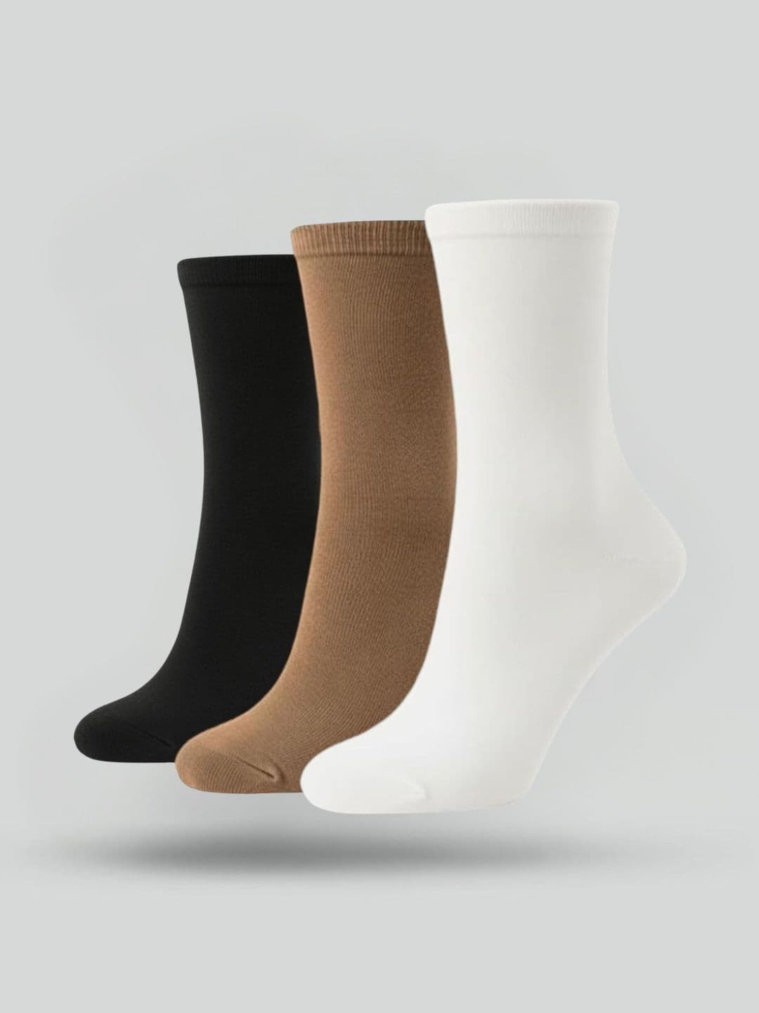Sockscarving Men Pack Of 3 Bamboo Calf Length Socks - view 1