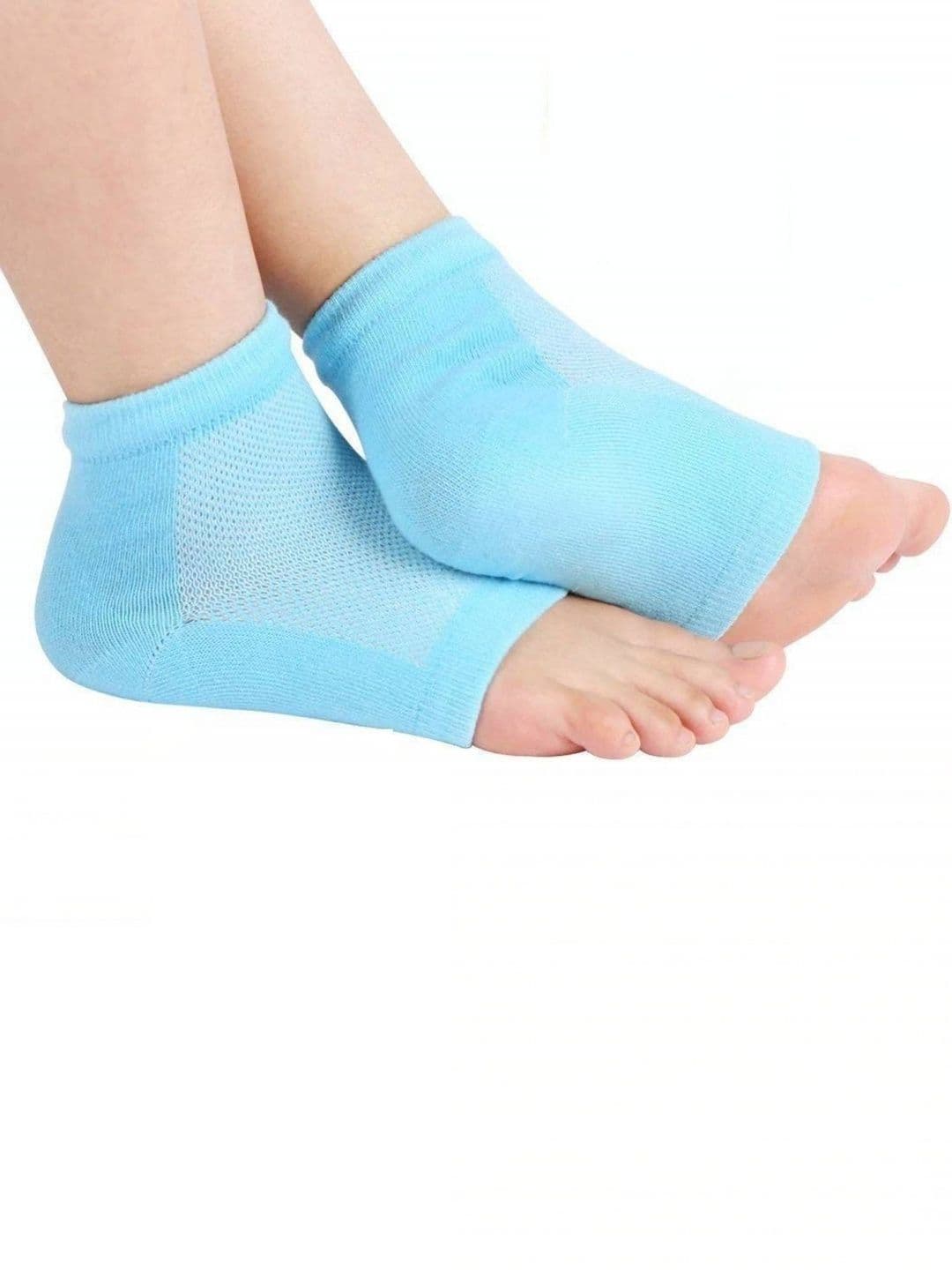 MERCEHIVE Men Cotton Ankle Length Heel Socks - view 1