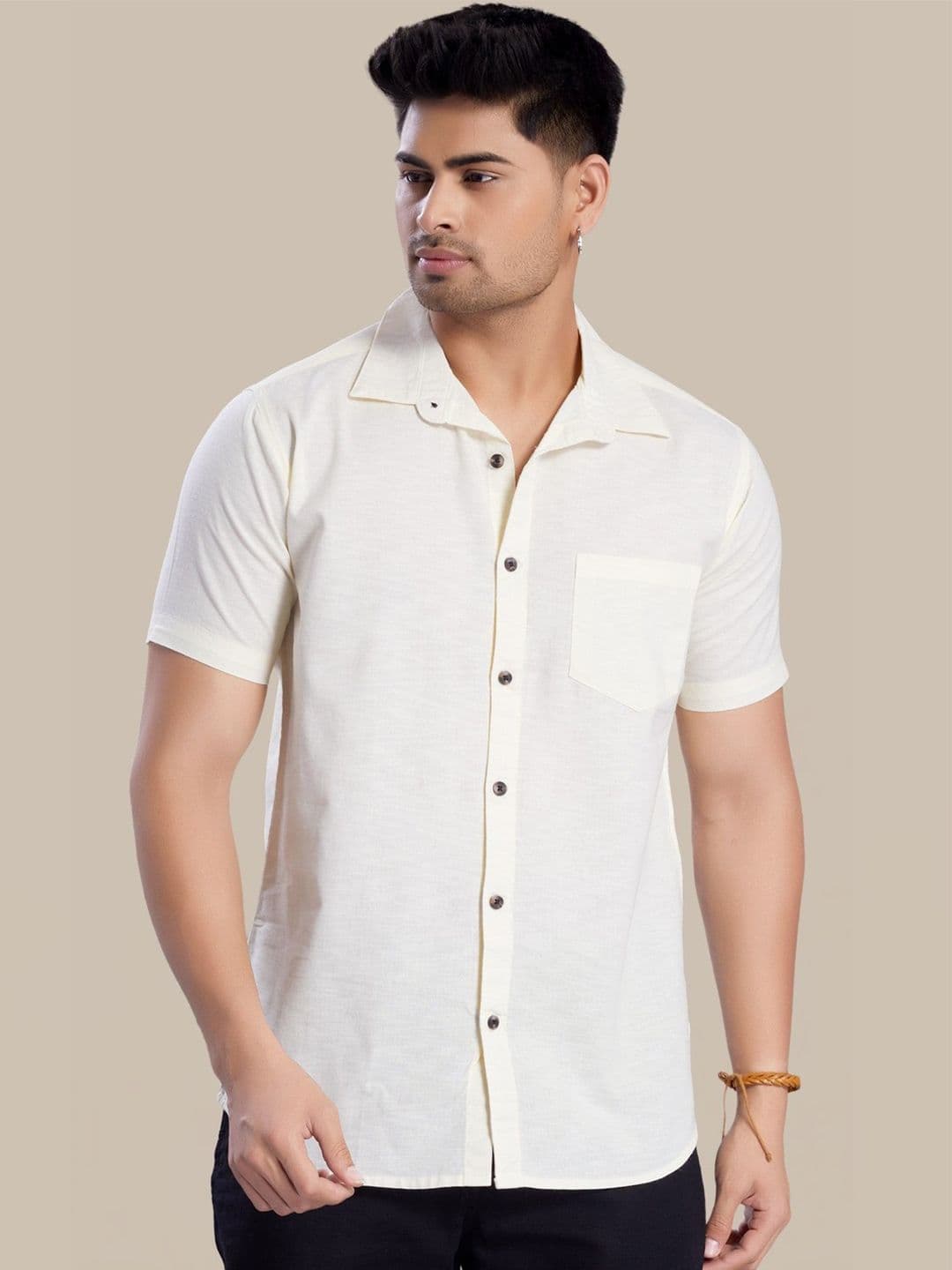 R.Code by The Roadster Life Co. Men Club Slim Fit Colourblocked Casual Shirt - view 1