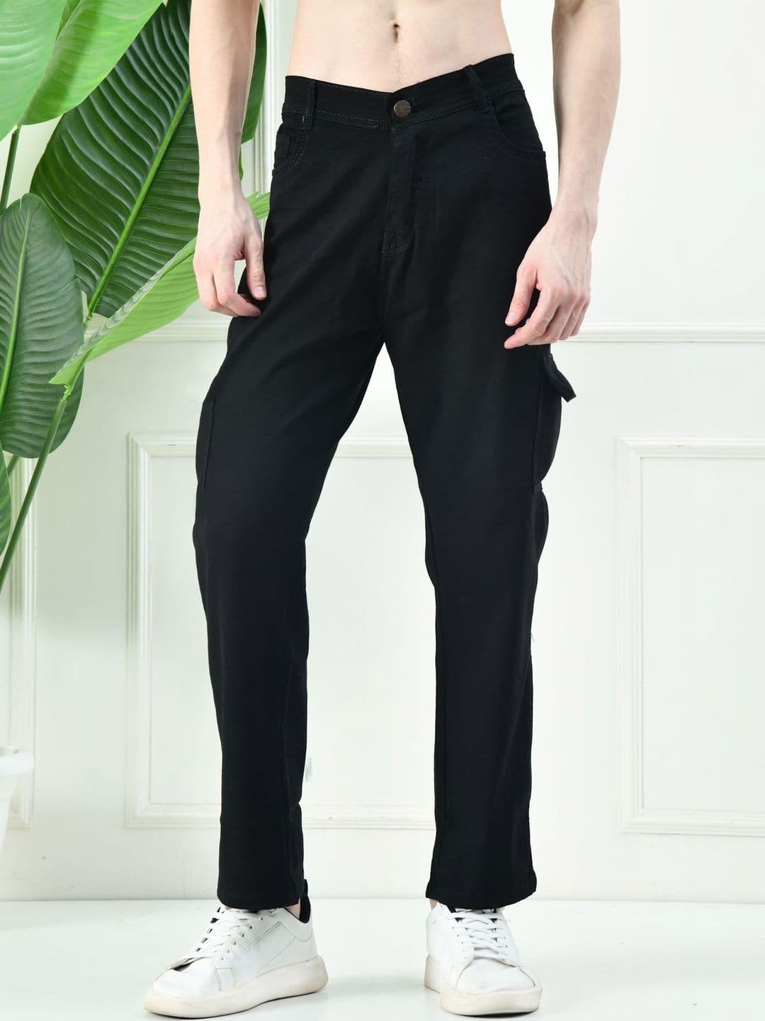 R.Code by The Roadster Life Co. Men Classic Mid-Rise Stretchable Jeans - view 1