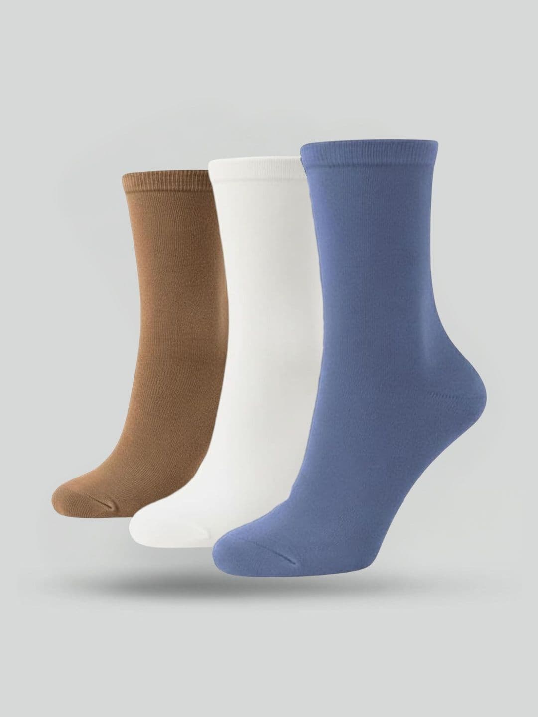 Sockscarving Men Pack Of 3 Bamboo Calf Length Socks - view 1