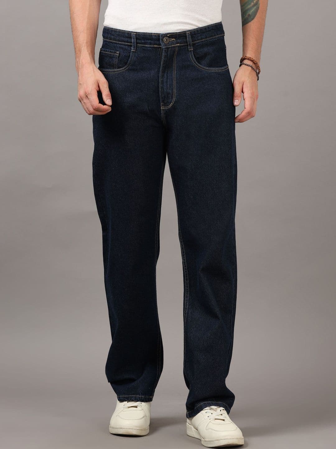 R.Code by The Roadster Life Co. Men Smart Mid-Rise Jeans - view 1
