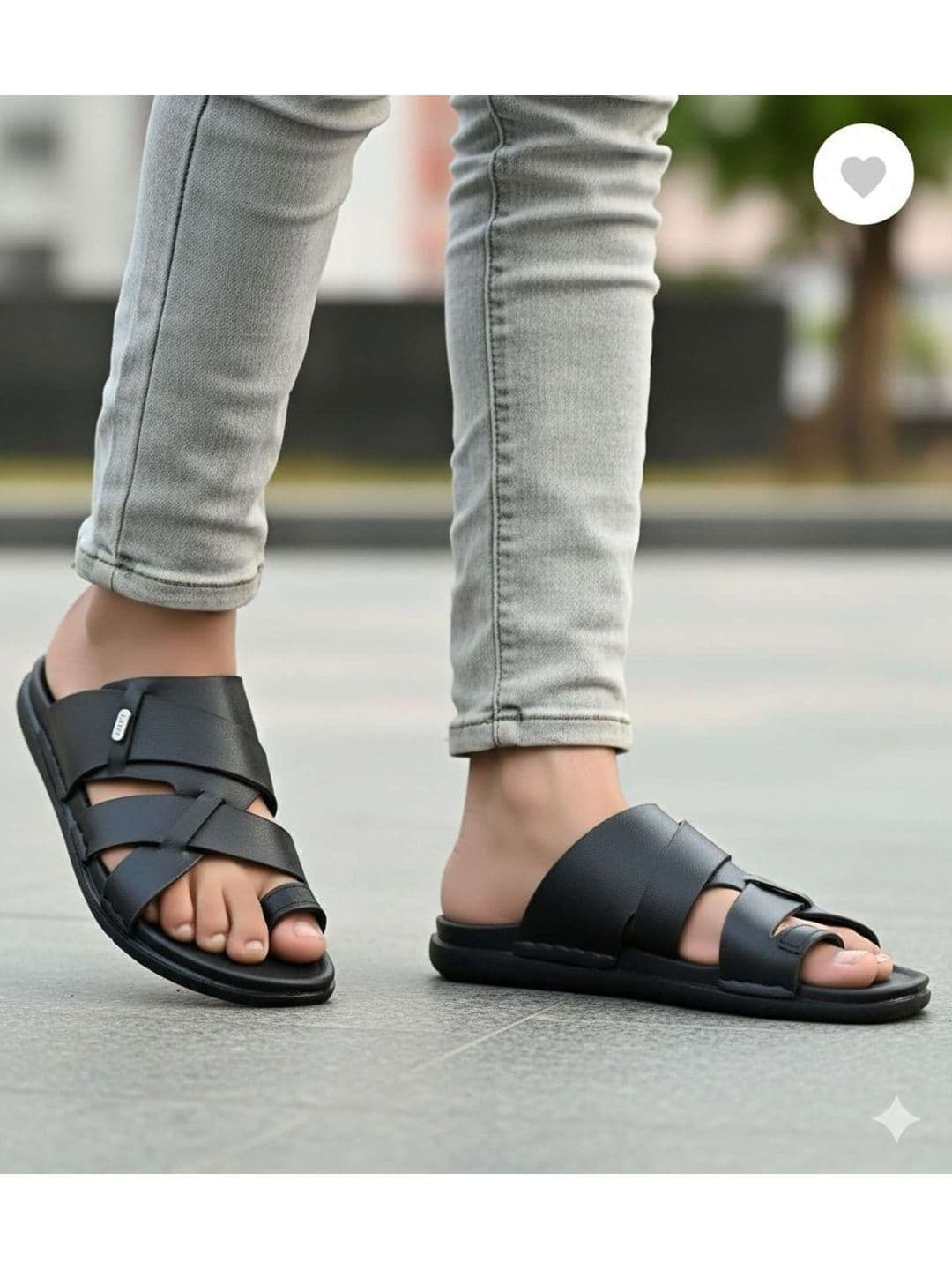 LEHAR Men Ethnic PU Comfort Sandals - view 1