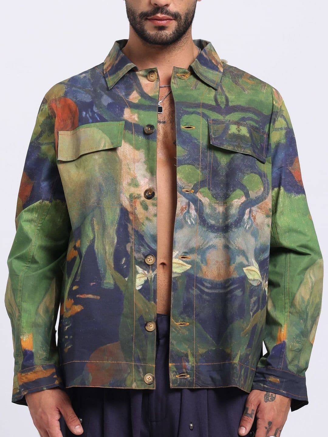 AURGE Men Woven Jacket - view 1