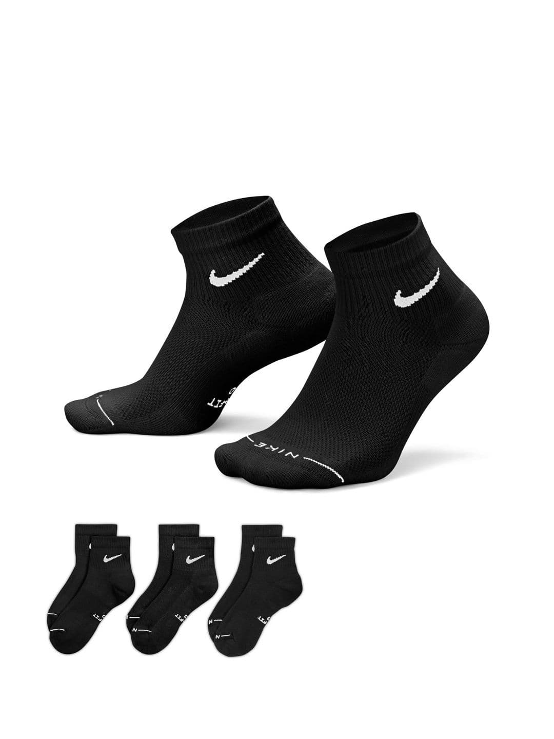 Nike Unisex Pack of 3 Cotton Socks - view 1
