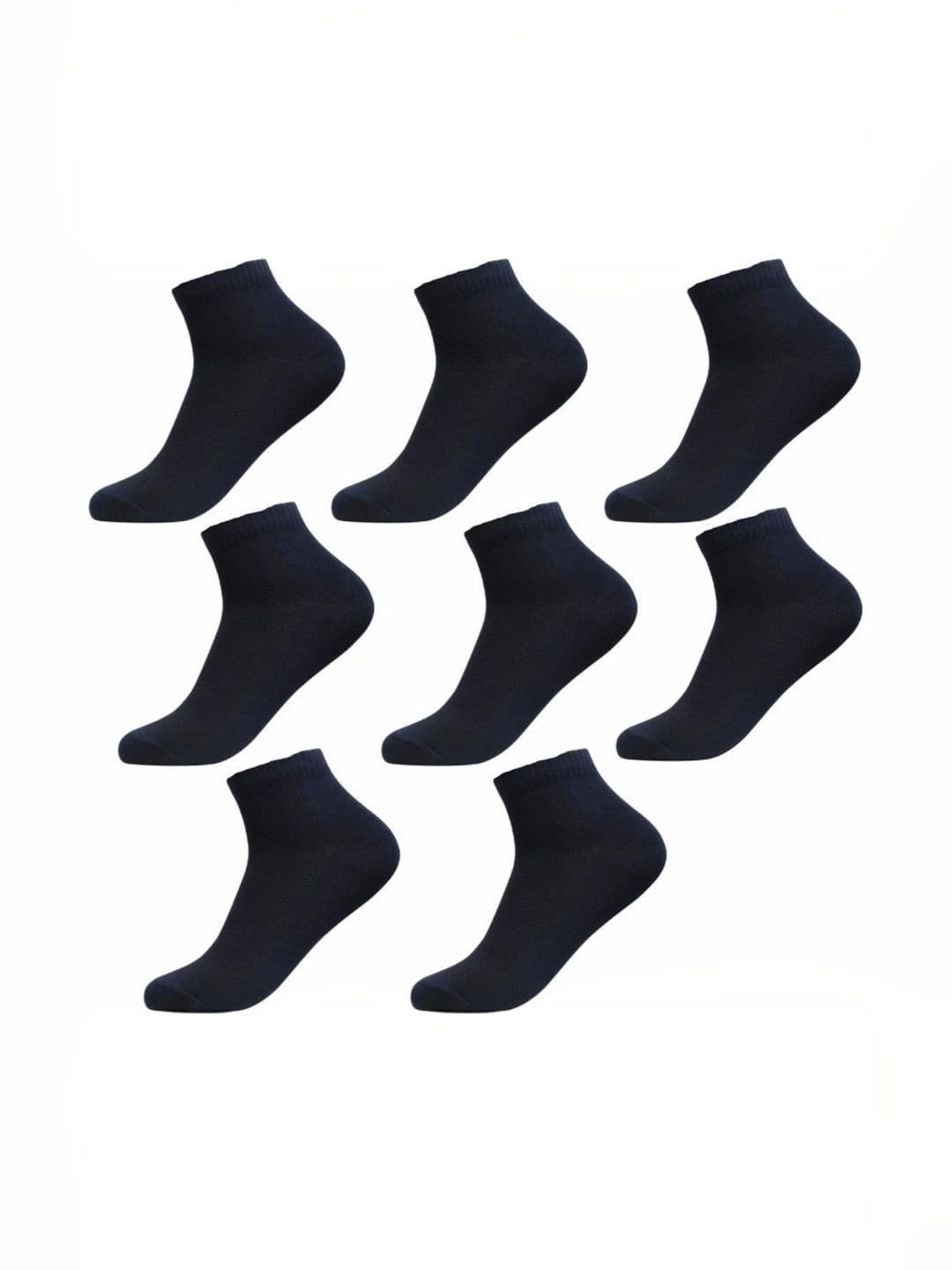 UVLOG Unisex Pack of 8 Cotton Ankle Length Socks - view 1