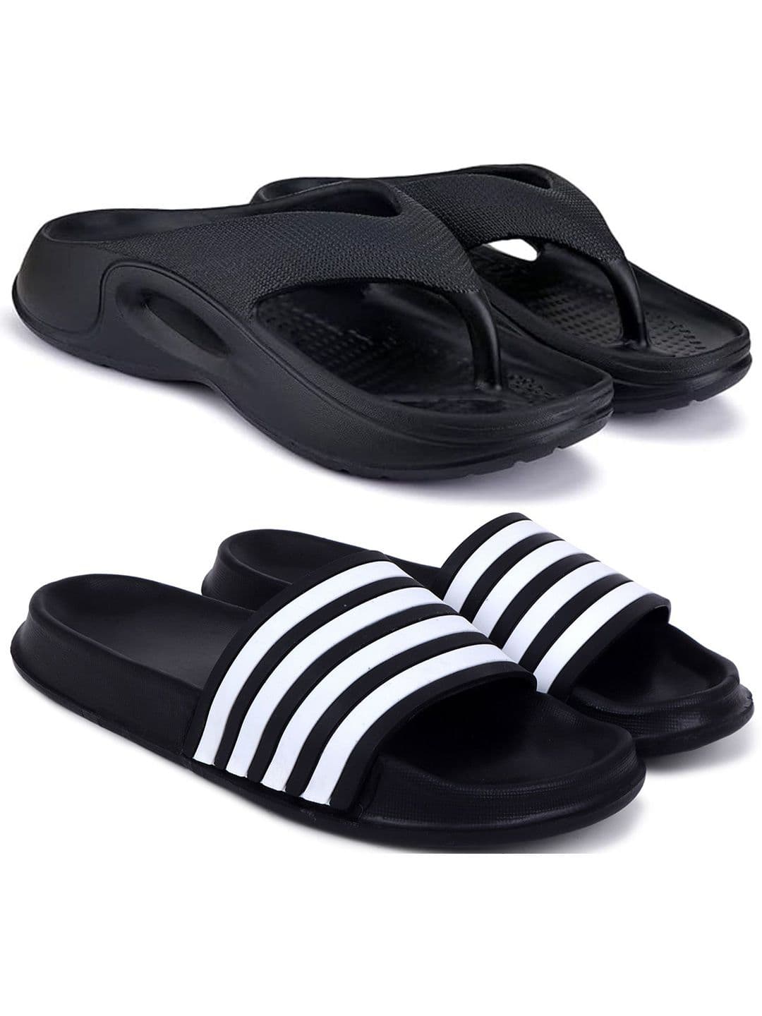 KAPYANSH Men Set Of 2 Striped Slip-On - view 1