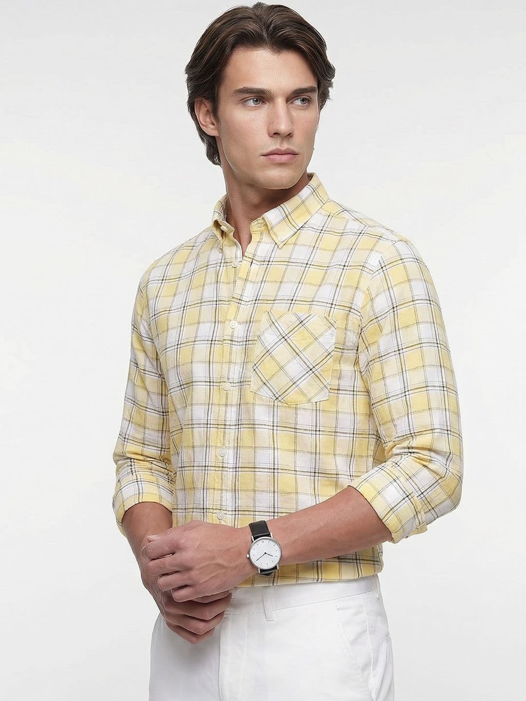 French Connection Checked Pure Cotton Casual Shirt - view 1