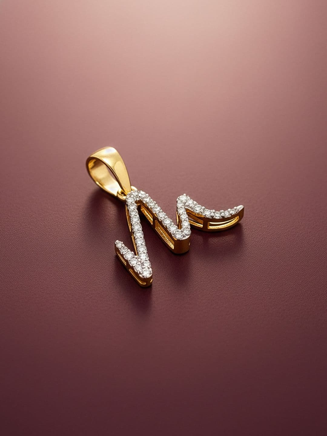 MAEJOY Women 18kt Gold Plated Lab Grown Diamond Pendant - view 1