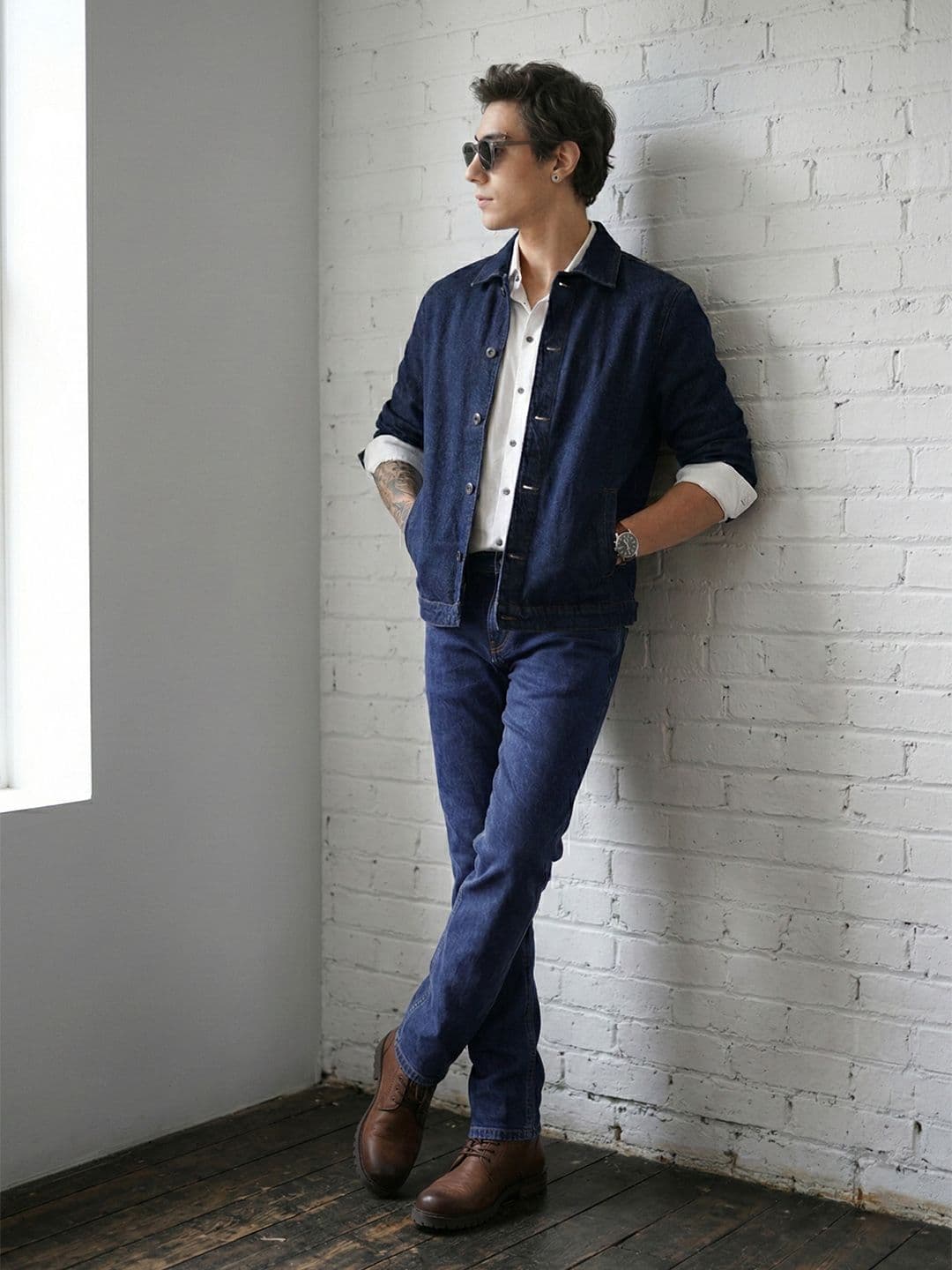 The Roadster Life Co. Men Slim Fit Light Fade Stretchable Jeans - view 1