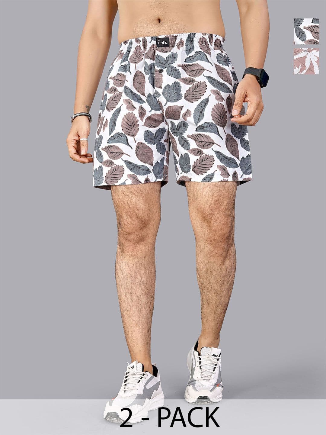 FTX Pack Of 2 Printed Boxers
