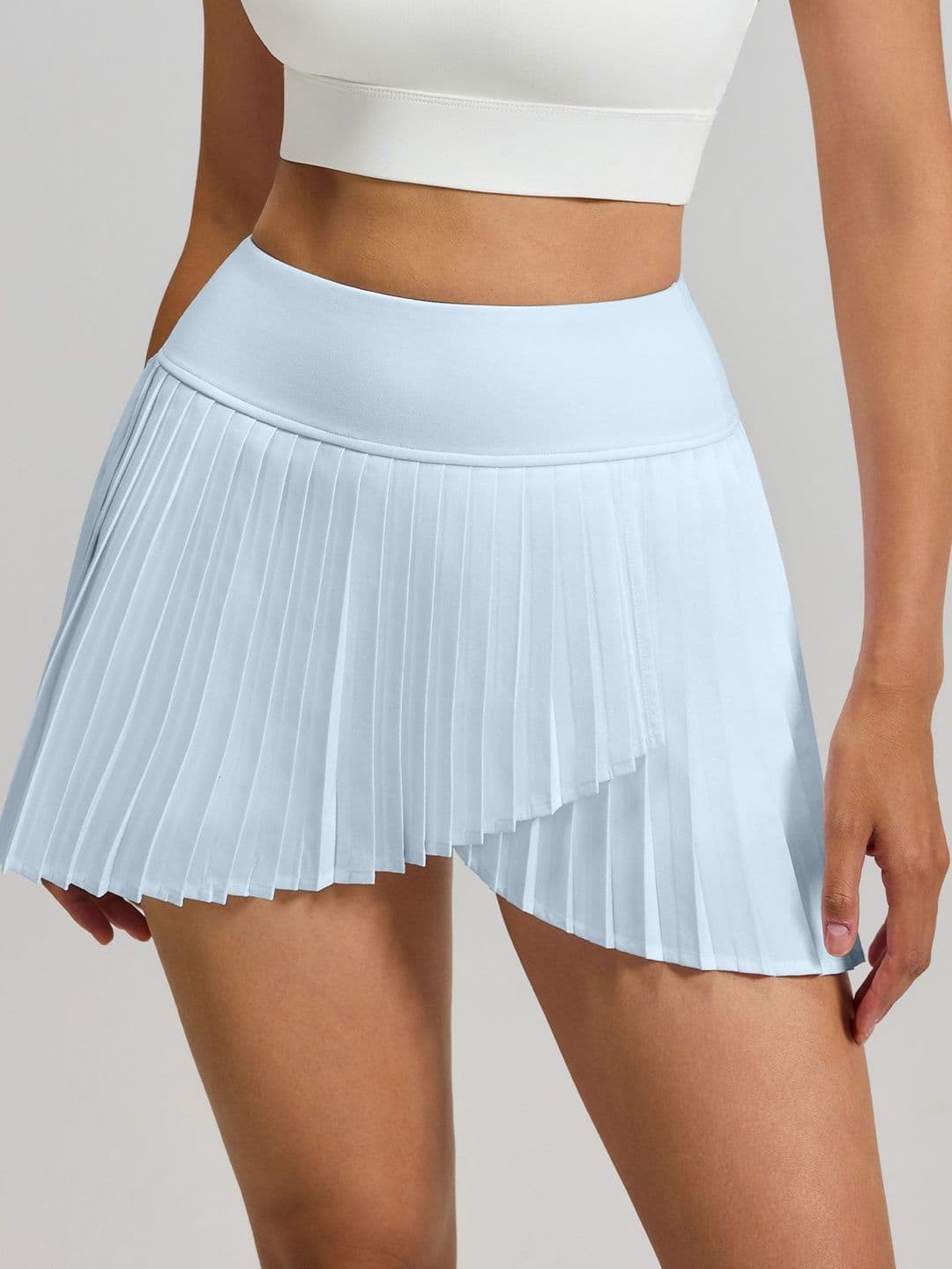 StyleCast Flex Solid Wrap Skirt - view 1