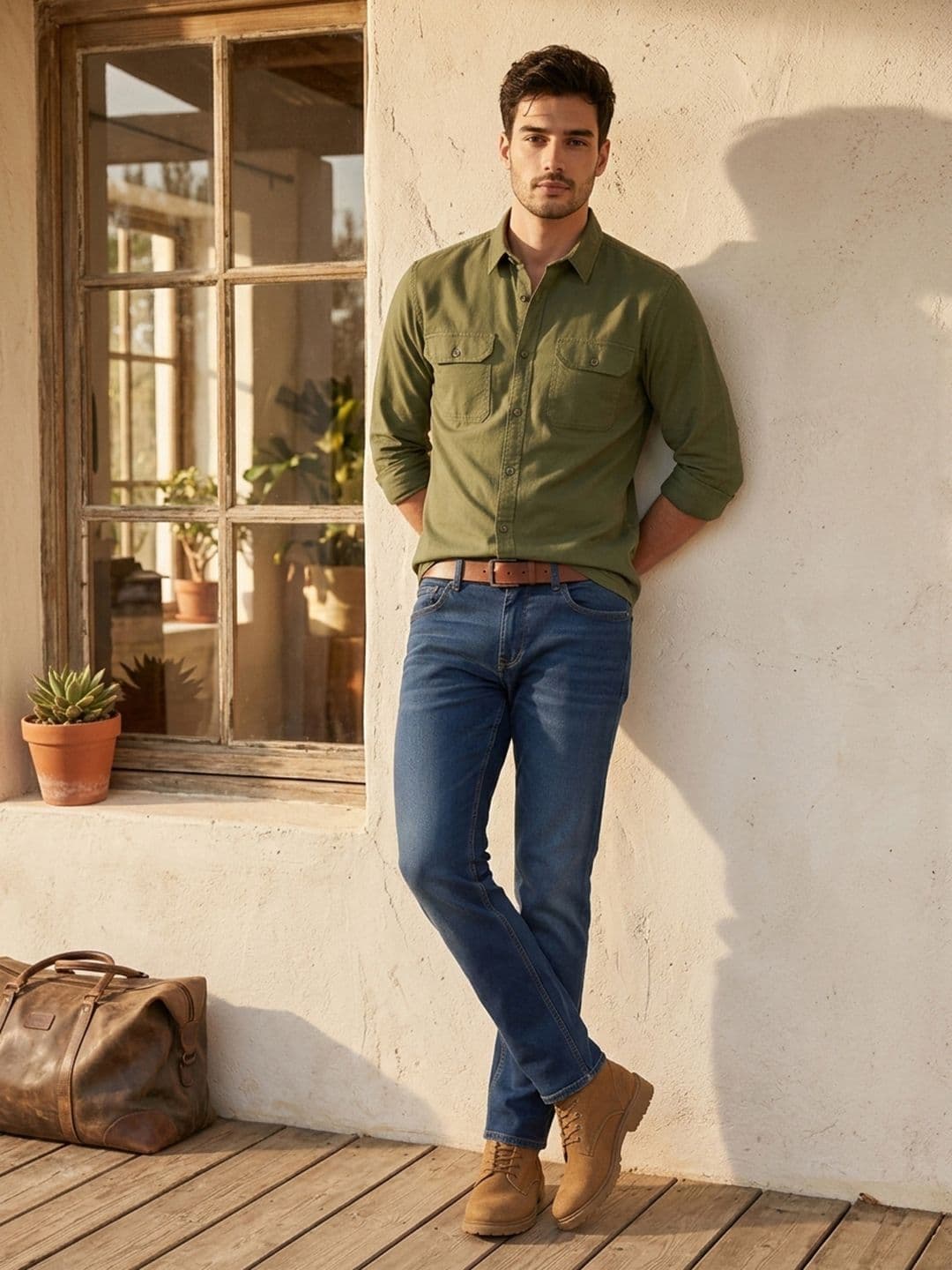 Roadster Men Slim Fit Light Fade Stretchable Jeans - view 1