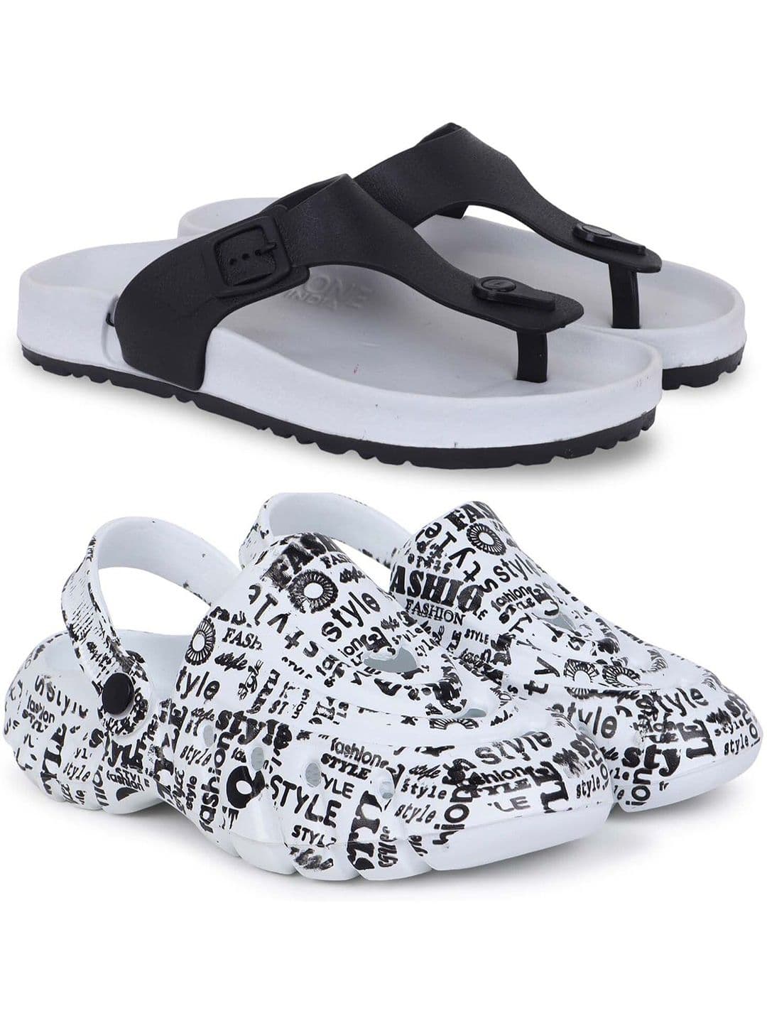 KAPYANSH Men Set Of 2 Thong Flip-Flops - view 1