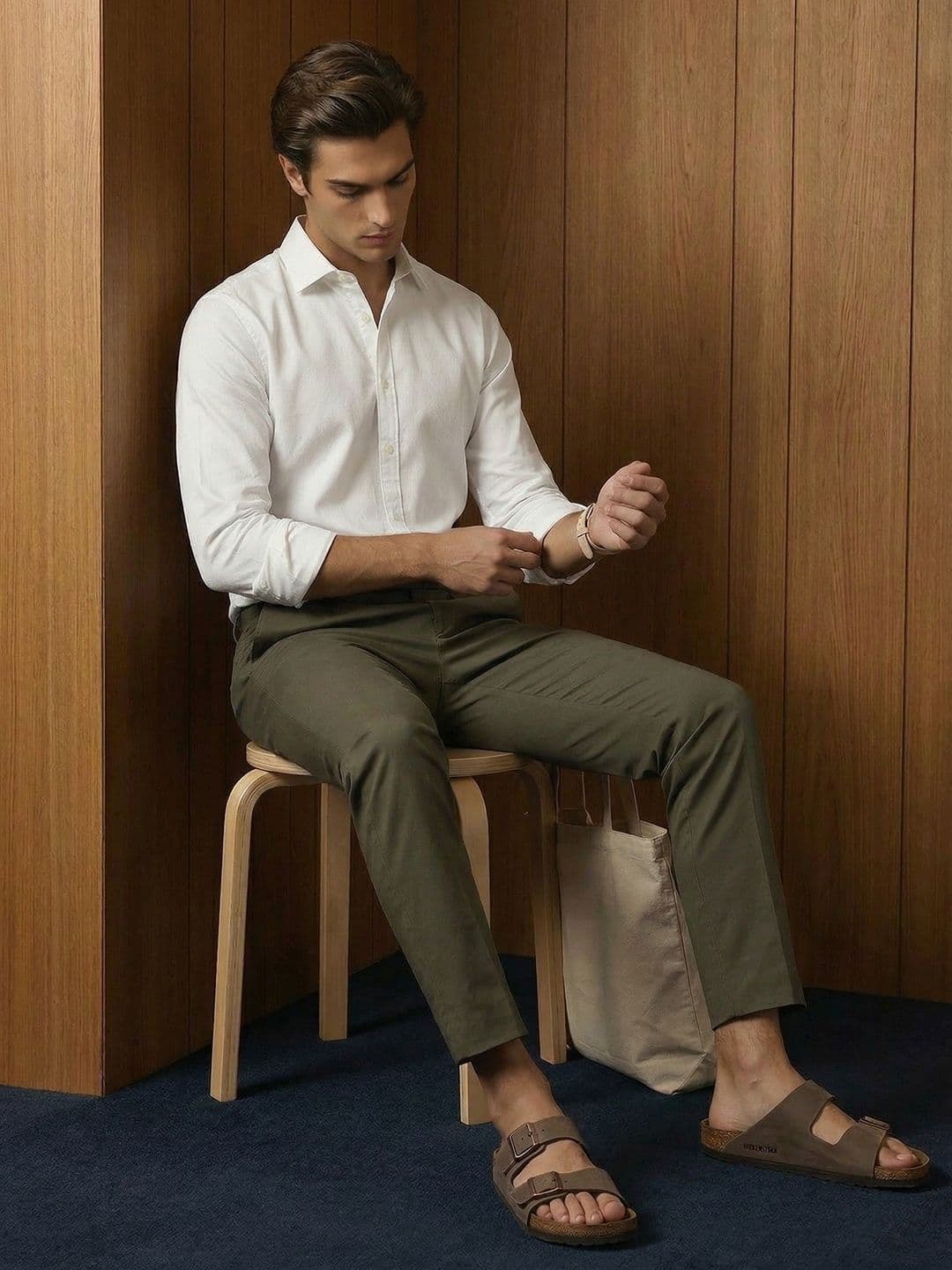 Mr Bowerbird Tailored Fit Casual Shirt - view 1