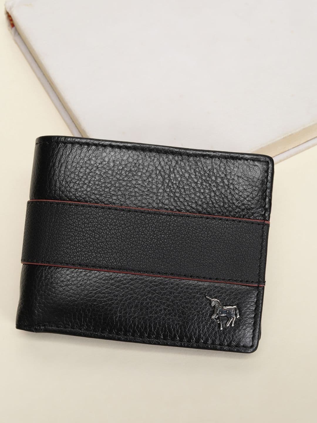 Van Heusen Men Textured Leather Wallets - view 1