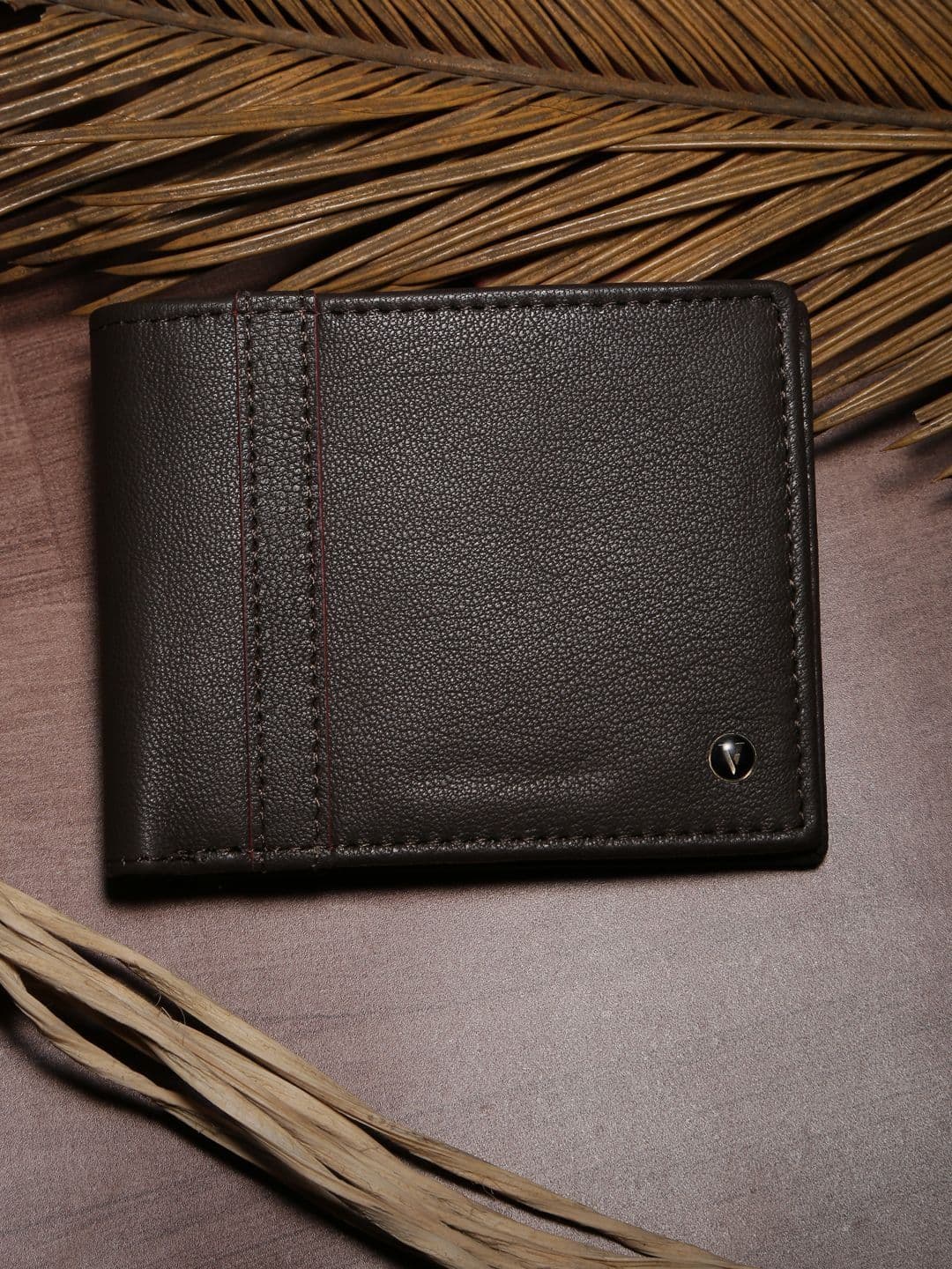 Van Heusen Men Textured Leather Wallets - view 1