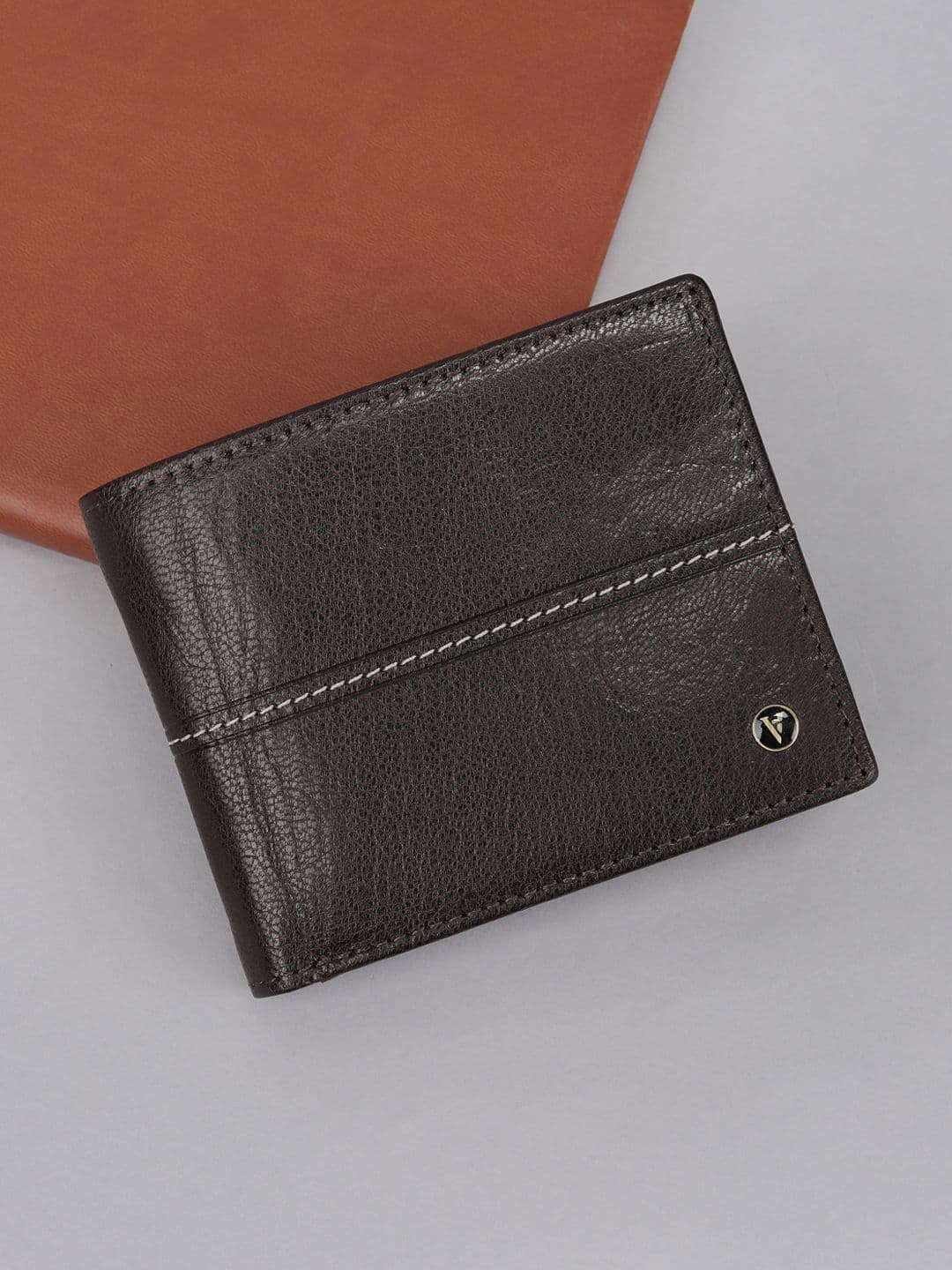Van Heusen Men Textured Leather Wallets - view 1