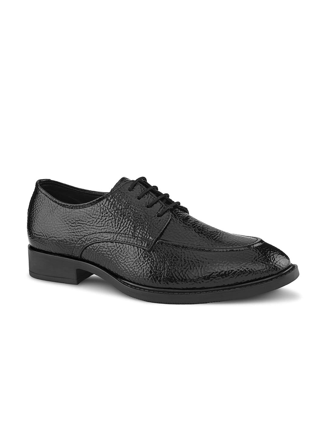 INVICTUS Men Textured Round Toe Lace-Ups Derbys Formal Shoes - view 1