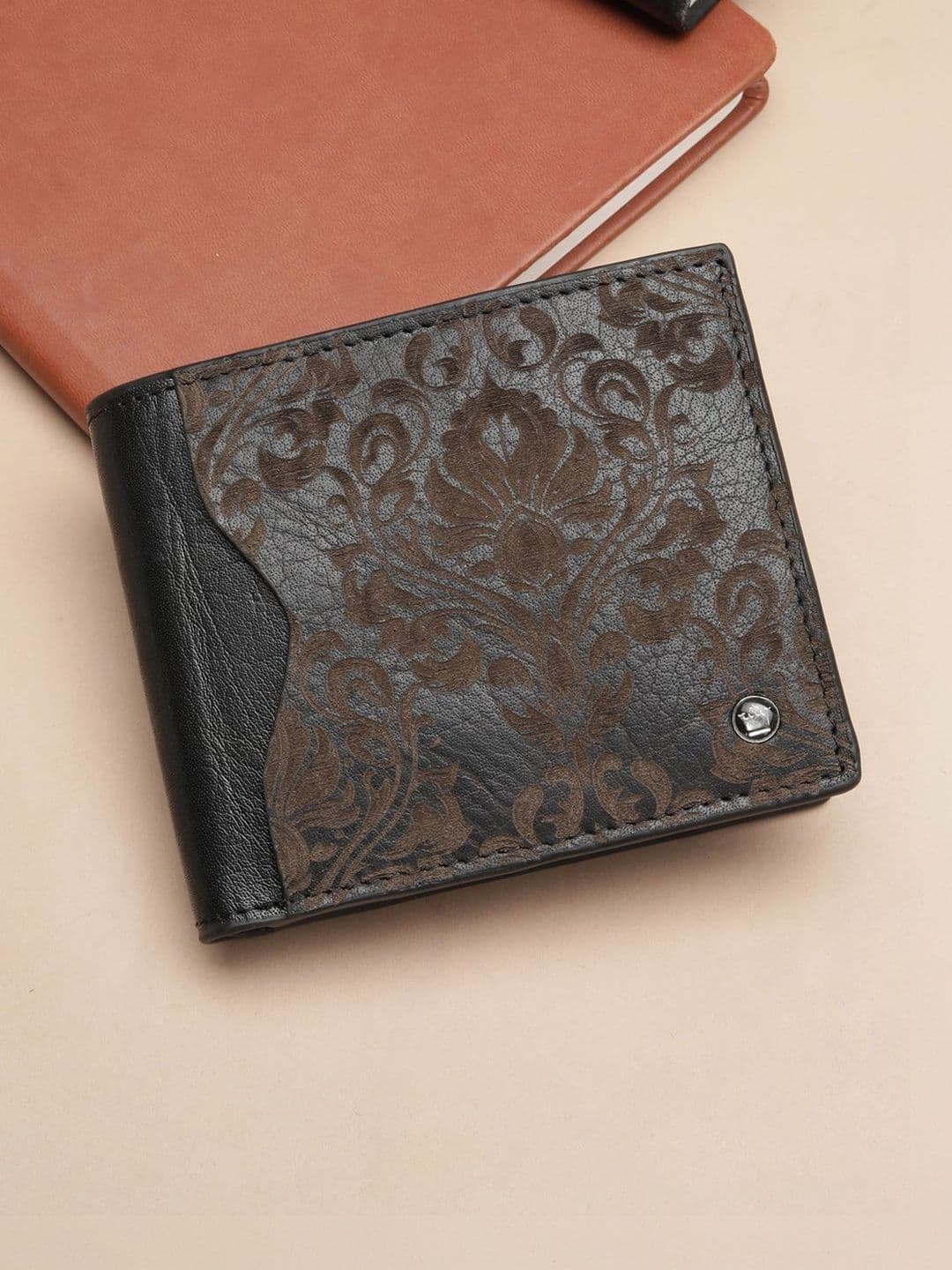 Louis Philippe Men Textured Leather Wallets - view 1
