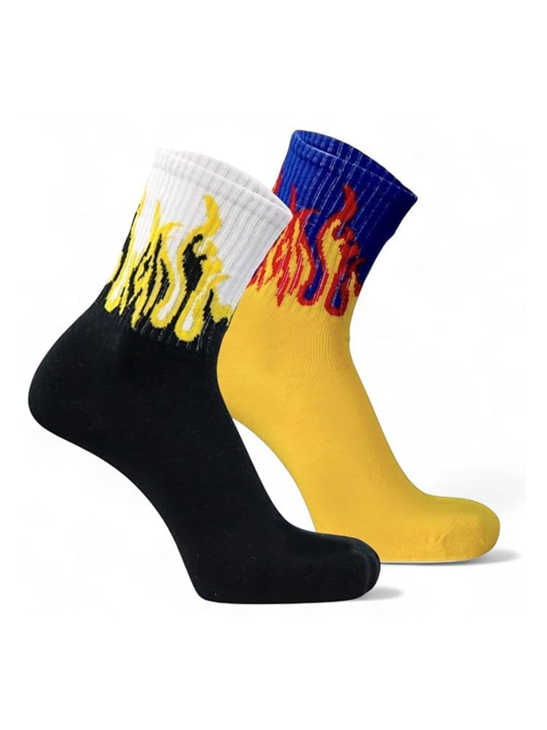 SONEEV MART Unisex Pack of 2 Cotton Calf Length Socks - view 1