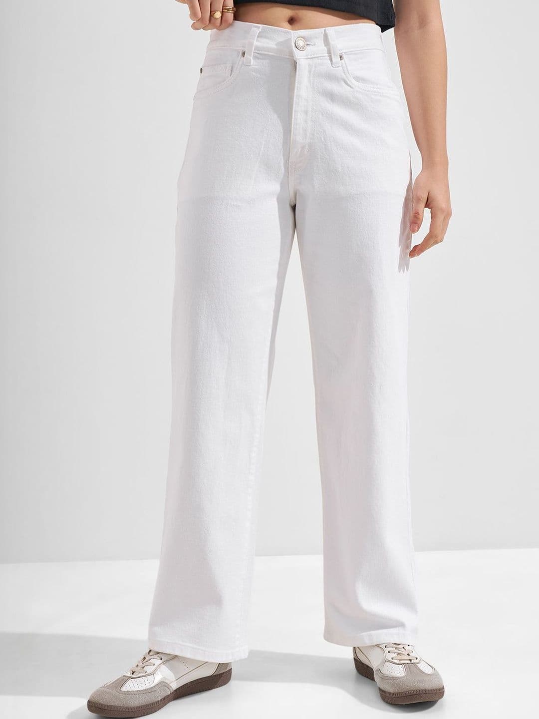 Tokyo Talkies Women Relaxed Fit Mid-Rise Jeans - view 1