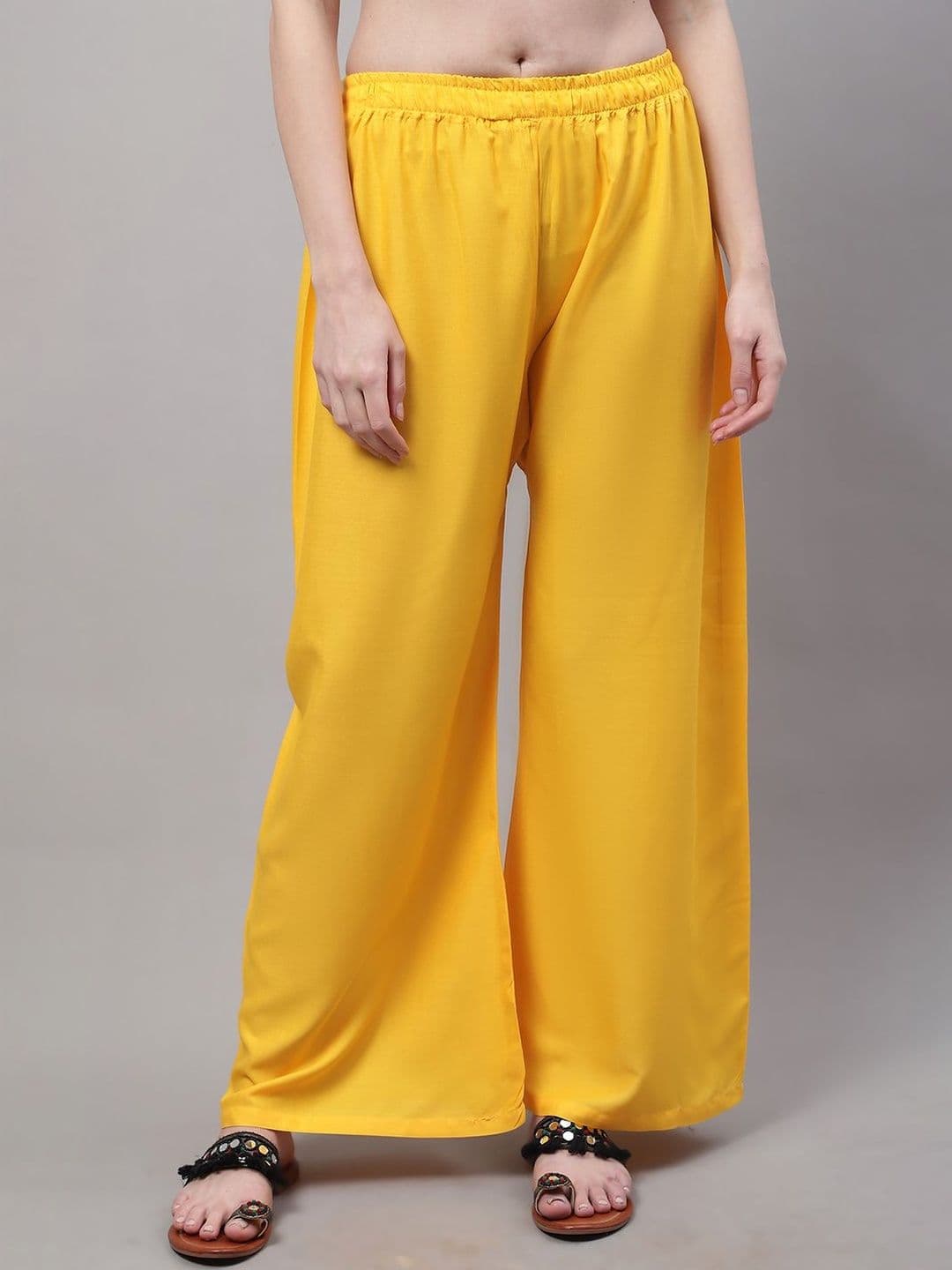 KALINI Women Flared Ethnic Palazzos - view 1