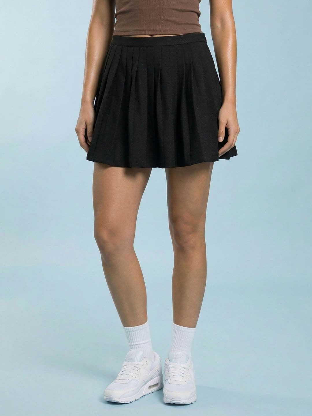 SPORT STREET by glitchez Women Pleated Mini A-Line Skirt - view 1