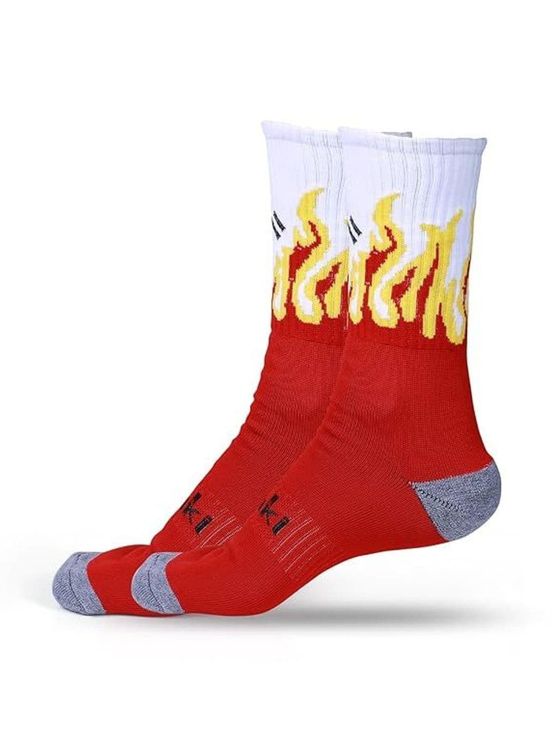 mizaki Men Pack of 2 Cotton Blend Assorted Calf Length Socks - view 1