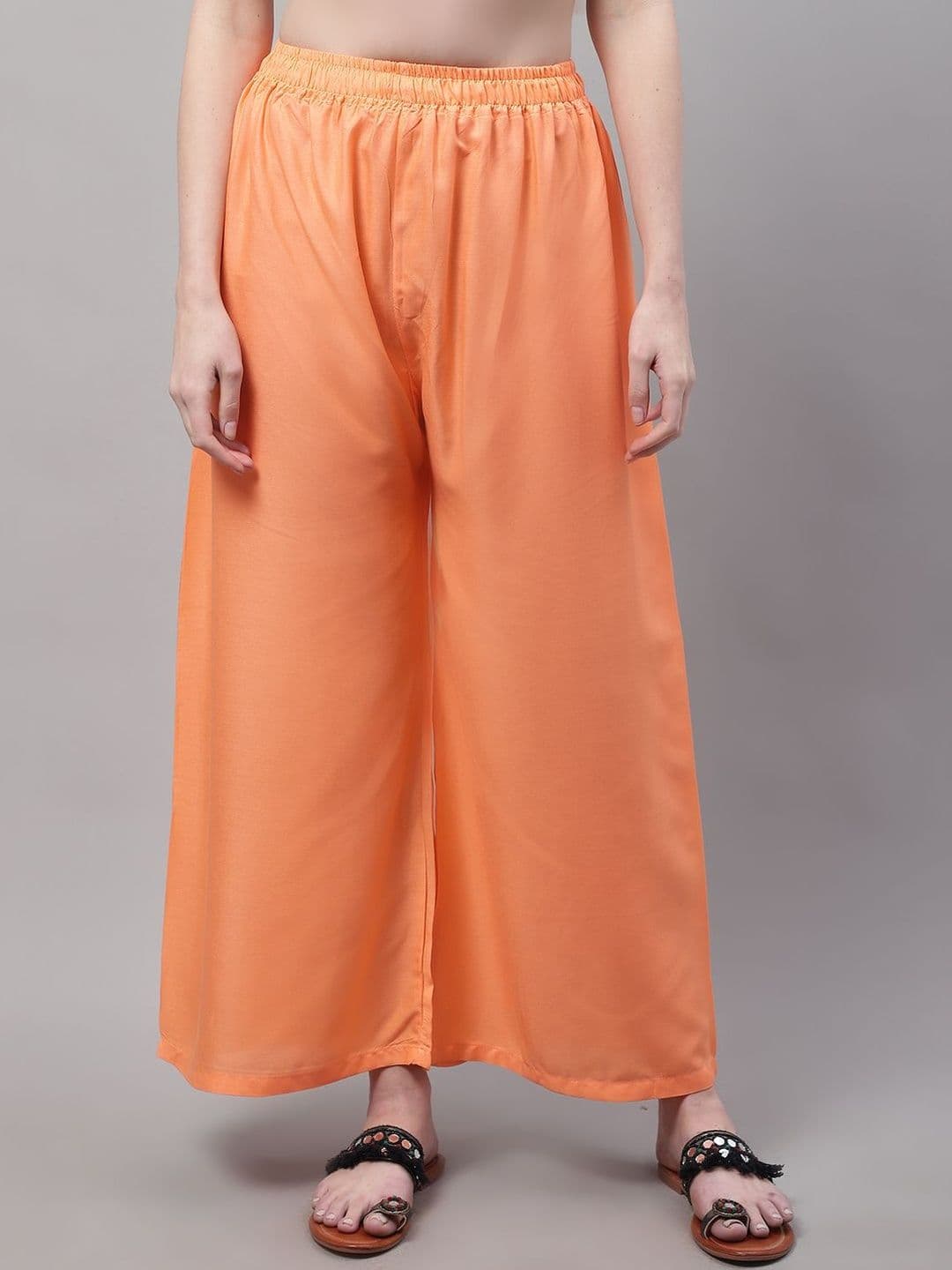 KALINI Women Flared Ethnic Palazzos - view 1