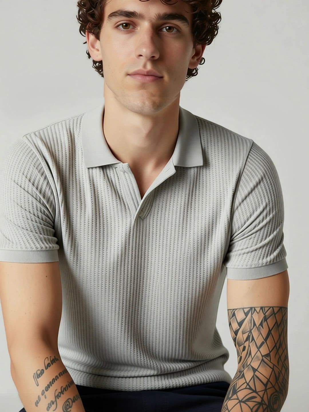Roadster Men Polo Collar T-shirt - view 1