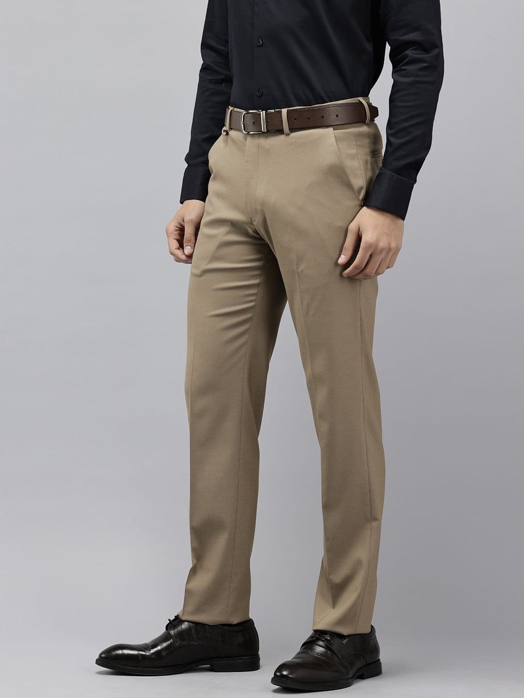 Van Heusen Men Slim Fit Formal Trousers - view 1