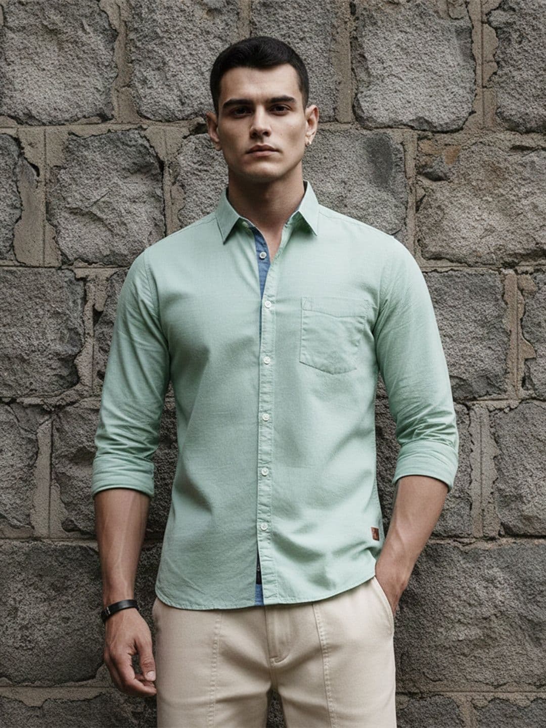 The Roadster Life Co. Pure Cotton Casual Shirt - view 1