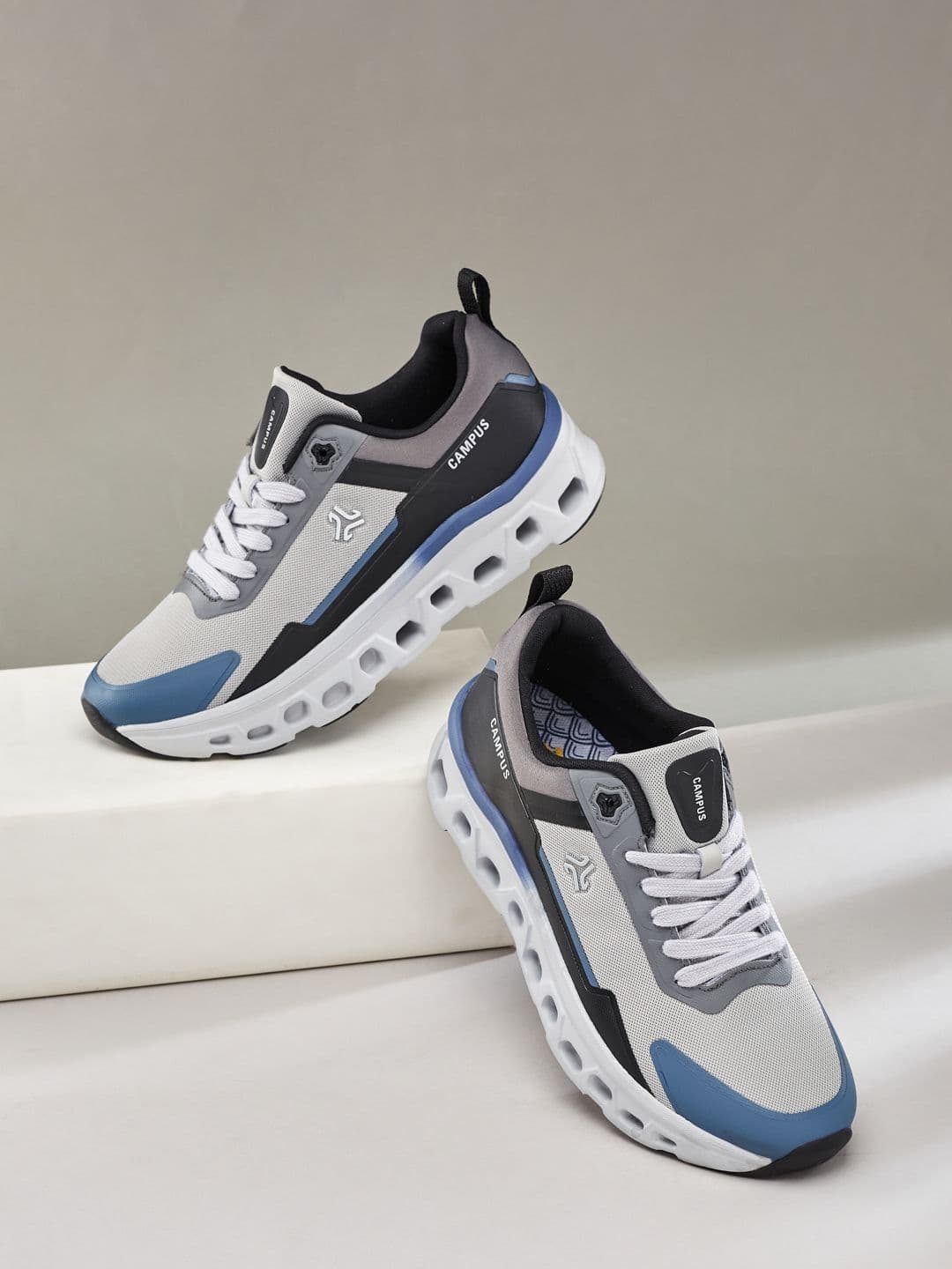 Campus TRASKO Men Mesh Training or Gym Non-Marking Shoes - view 1