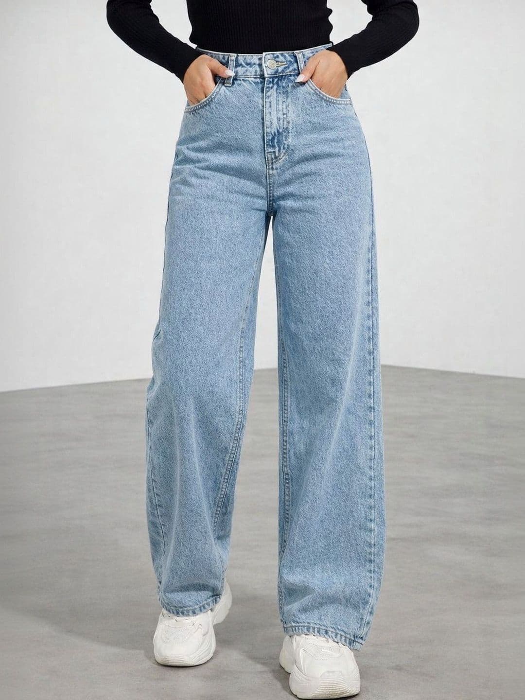 M MODDY Women Comfort High-Rise Light Fade Stretchable Jeans - view 1