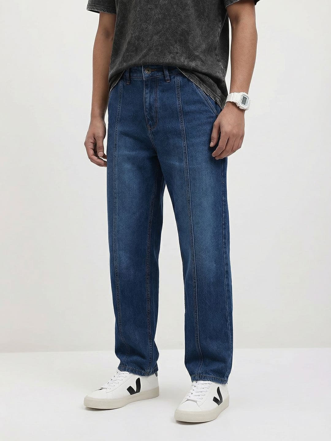The Roadster Life Co. Men Regular Fit Pure Cotton Jeans - view 1